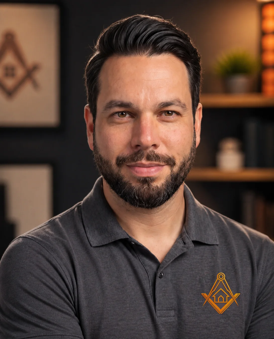 Antonio Cerqueira, owner, founder and lead designer of Square & Compass Design Group
