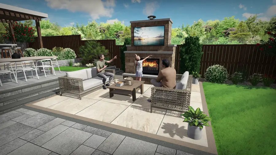 Outdoor kitchens & pavilions